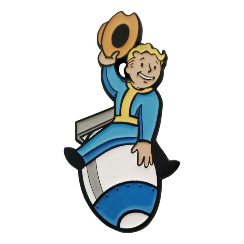 FALLOUT VAULT BOY LIMITED EDITION PIN BADGE SPILLA FANATTIK FALLOUT VAULT BOY LIMITED EDITION PIN BADGE SPILLA FANATTIK