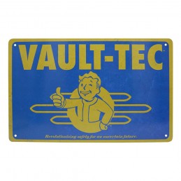 FALLOUT BRANDS SET 3X TARGHE IN LATTA 18X28CM FANATTIK