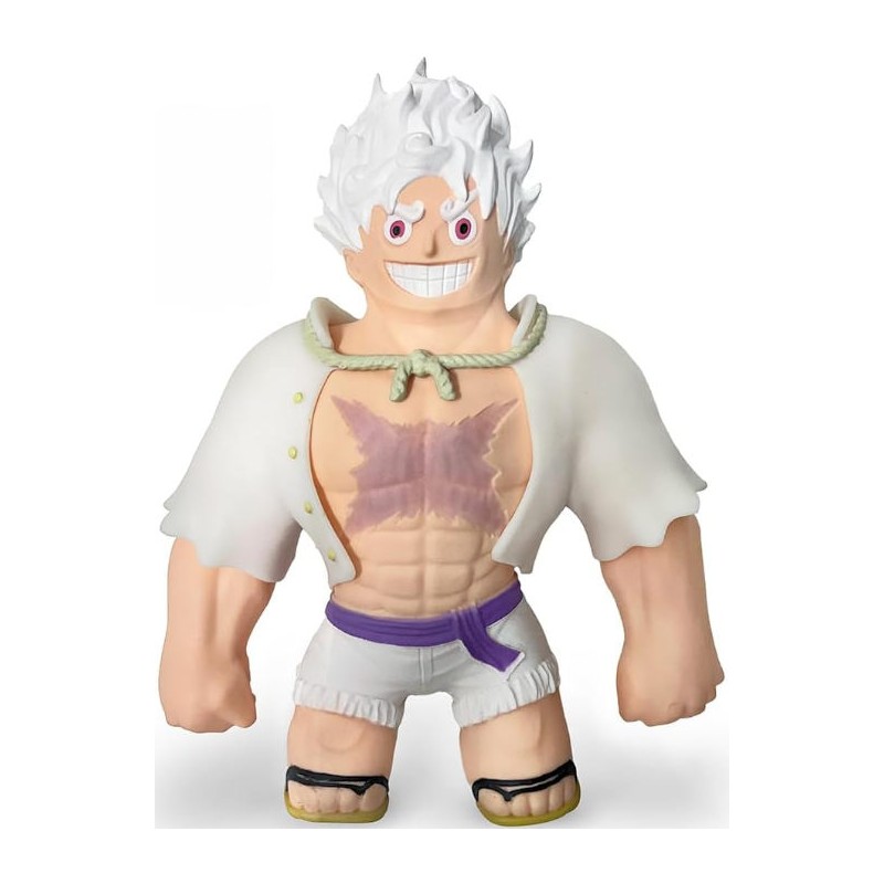 CICABOOM ONE PIECE LUFFY GEAR 5 ELASTIKORPS FIGHTER GLOW IN THE DARK FIGURE CICABOOM ONE PIECE LUFFY GEAR 5 ELASTIKORPS FIGHTER GLOW IN THE DARK FIGURE