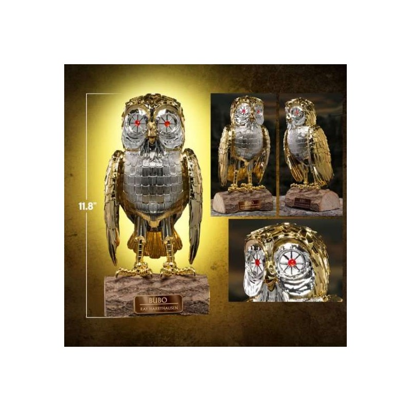 STAR ACE RAY HARRYHAUSEN CLASH OF TITANS BUBO CHROME VER. STATUE FIGURE STAR ACE RAY HARRYHAUSEN CLASH OF TITANS BUBO CHROME VER. STATUE FIGURE