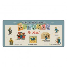 FALLOUT JOB SPECIAL TO YOU XXL MOUSEMAT 80X35CM TAPPETINO DA GIOCO DEVPLUS