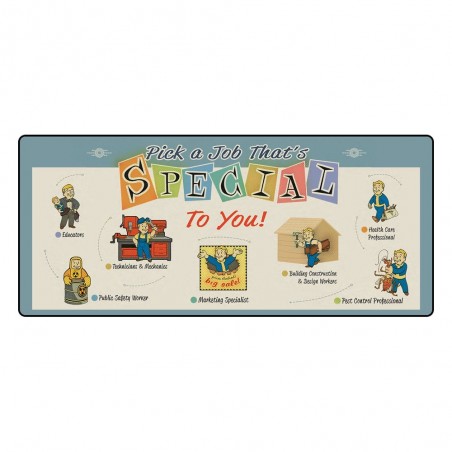 FALLOUT JOB SPECIAL TO YOU XXL MOUSEMAT 80X35CM