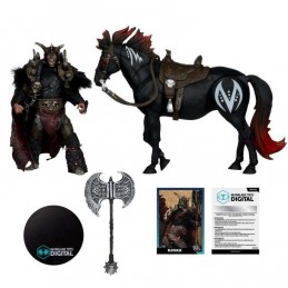 MC FARLANE SPAWN THE DARK AGES THE BLOODAXE WITH HORSE 2-PACK ACTION FIGURE