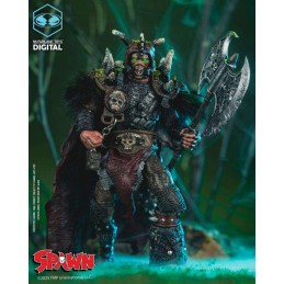 MC FARLANE SPAWN THE DARK AGES THE BLOODAXE WITH HORSE 2-PACK ACTION FIGURE