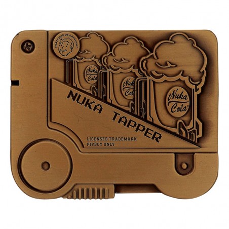 FALLOUT NUKA TAPPER HOLOTAPE METAL REPLICA