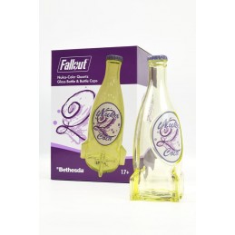 DEVPLUS FALLOUT NUKA QUARTZ BOTTLE AND CAPS REPLICA