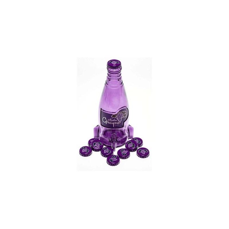 DEVPLUS FALLOUT NUKA COLA GRAPE BOTTLE AND CAPS REPLICA DEVPLUS FALLOUT NUKA COLA GRAPE BOTTLE AND CAPS REPLICA