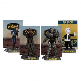 FALLOUT MOVIE MANIACS 4-PACK ACTION FIGURES MC FARLANE