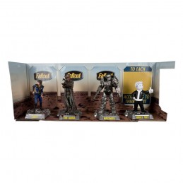 FALLOUT MOVIE MANIACS 4-PACK ACTION FIGURES MC FARLANE
