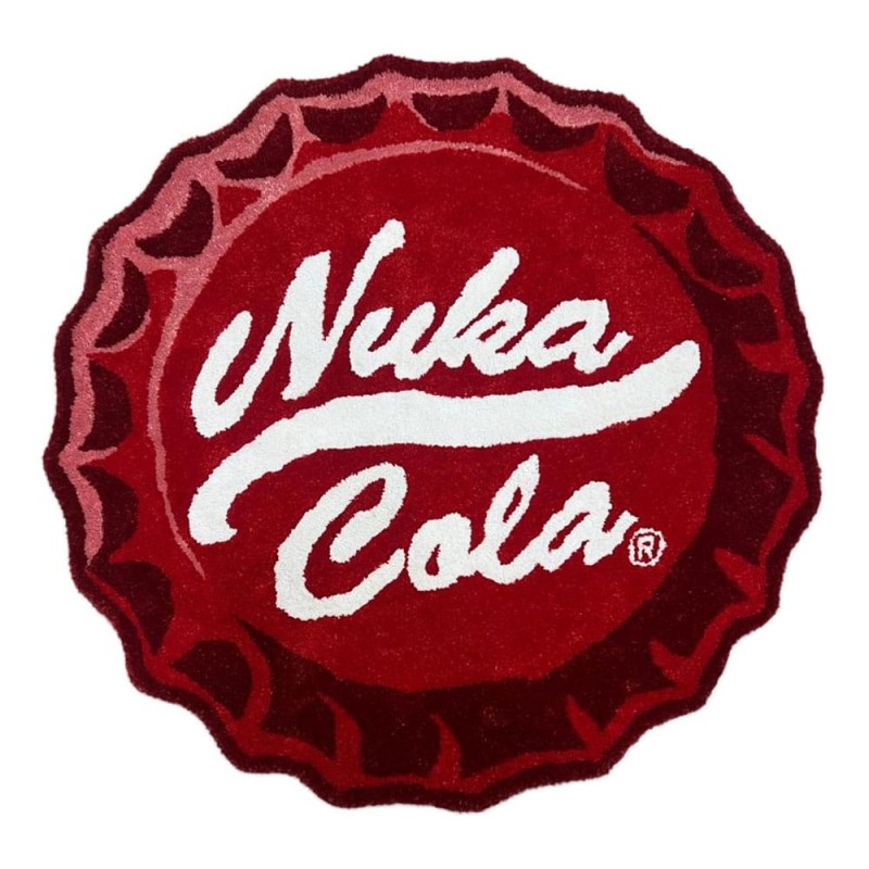 DEVPLUS FALLOUT NUKA COLA CAP 90X90CM RUG DEVPLUS FALLOUT NUKA COLA CAP 90X90CM RUG