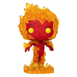 FUNKO POP! FANTASTICI QUATTRO HUMAN TORCH BOBBLE HEAD FIGURE FUNKO