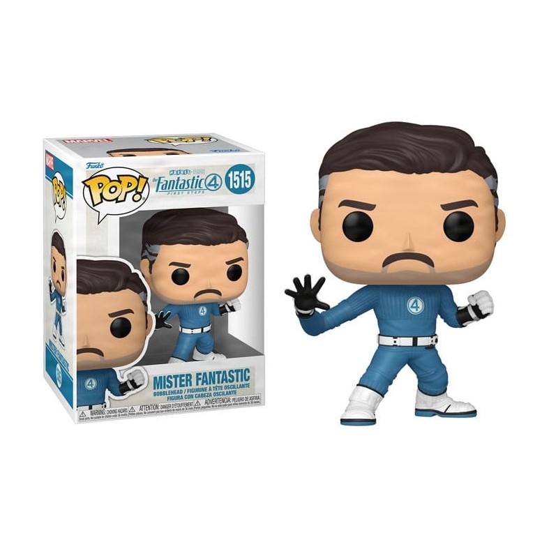 FUNKO POP! FANTASTICI QUATTRO MISTER FANTASTIC BOBBLE HEAD FIGURE FUNKO FUNKO POP! FANTASTICI QUATTRO MISTER FANTASTIC BOBBLE HEAD FIGURE FUNKO