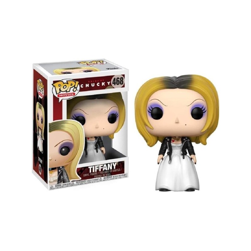 FUNKO FUNKO POP! BRIDE OF CHUCKY TIFFANY 468 BOBBLE HEAD KNOCKER FIGURE FUNKO FUNKO POP! BRIDE OF CHUCKY TIFFANY 468 BOBBLE HEAD KNOCKER FIGURE