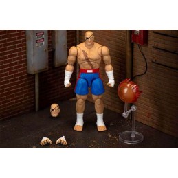 ULTRA STREET FIGHTER II SAGAT ACTION FIGURE JADA TOYS