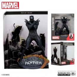 MC FARLANE MARVEL COLLECTION PVC STATUE BLACK PANTHER (MARVEL KNIGHTS 4) 1/10 STATUE PVC FIGURE