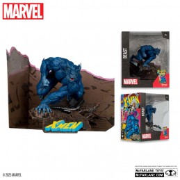 MC FARLANE MARVEL COLLECTION PVC STATUE BEAST (X-MEN 1) 1/10 STATUE PVC FIGURE