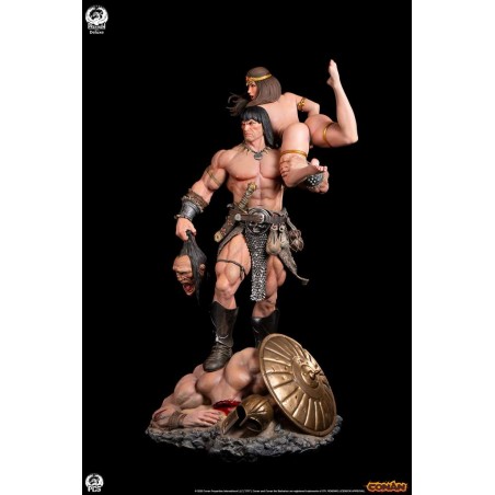 CONAN 1:4 SCALE DELUXE STATUA IN RESINA FIGURE