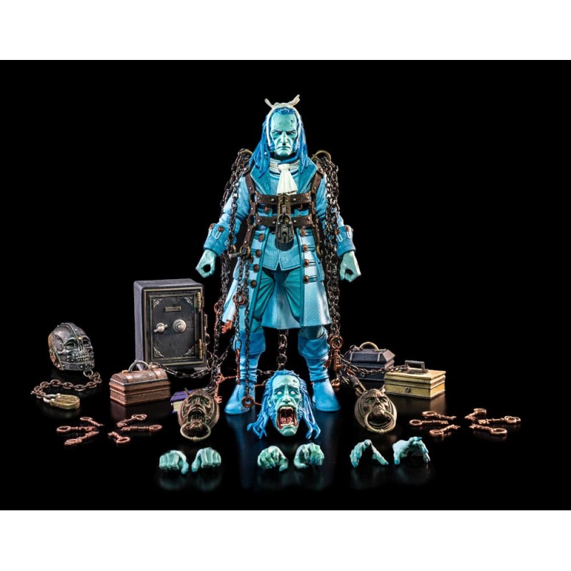FIGURA OBSCURA THE GHOST OF JACOB MARLEY HAUNTED BLUE ED. ACTION FIGURE FOUR HORSEMEN TOYS FIGURA OBSCURA THE GHOST OF JACOB MARLEY HAUNTED BLUE ED. ACTION FIGURE FOUR HORSEMEN TOYS