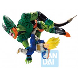 DRAGON BALL Z VEGETA VS CELL ICHIBANSHO STATUA FIGURE BANDAI
