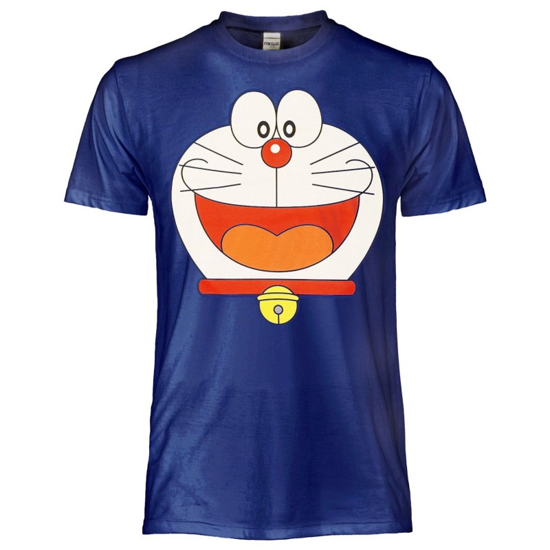 T SHIRT DORAEMON HEAD T SHIRT DORAEMON HEAD