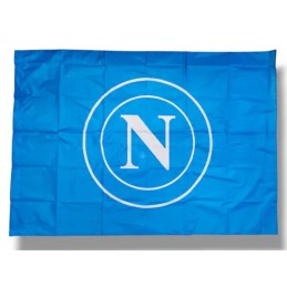 NAPOLI LOGO BANDIERA REPLICA 100 X 140CM