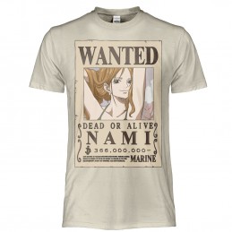 MAGLIA T SHIRT ONE PIECE NAMI WANTED