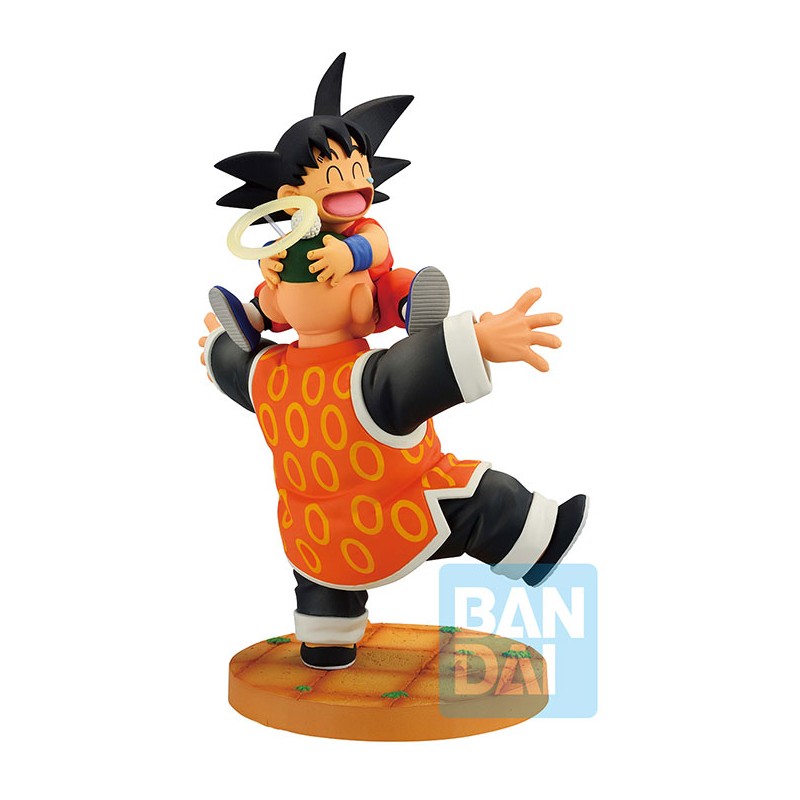 DRAGON BALL SON GOKU & GRANDPA ICHIBANSHO STATUA FIGURE BANDAI DRAGON BALL SON GOKU & GRANDPA ICHIBANSHO STATUA FIGURE BANDAI