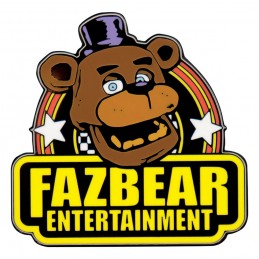 FIVE NIGHTS AT FREDDY'S FAZBEAR ENTERTAINMENT PIN BADGE LIMITED EDITION SPILLA FANATTIK