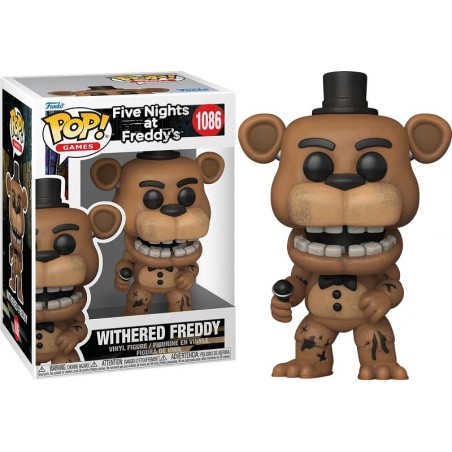 FUNKO POP! FIVE NIGHTS AT FREDDY'S WITHERED FREDDY BOBBLE HEAD KNOCKER FIGURE
