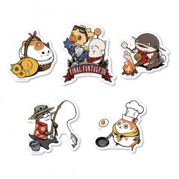 FINAL FANTASY XIV MINIONS STICKER SET ADESIVI SQUARE ENIX