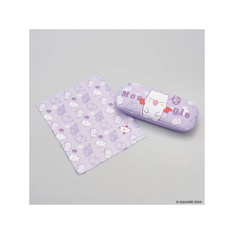 SQUARE ENIX FINAL FANTASY MOOGLE EYEGLASS CASE SQUARE ENIX FINAL FANTASY MOOGLE EYEGLASS CASE