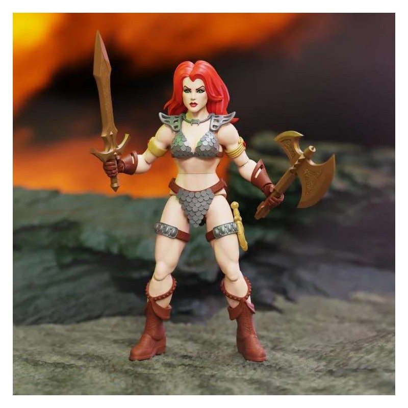 IMMORTAL CHAMPIONS RED SONJA ACTION FIGURE BOSS FIGHT STUDIO IMMORTAL CHAMPIONS RED SONJA ACTION FIGURE BOSS FIGHT STUDIO