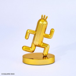 FINAL FANTASY CACTUAR GOLD BRIGHT ARTS GALLERY DIECAST FIGURE STATUA SQUARE ENIX