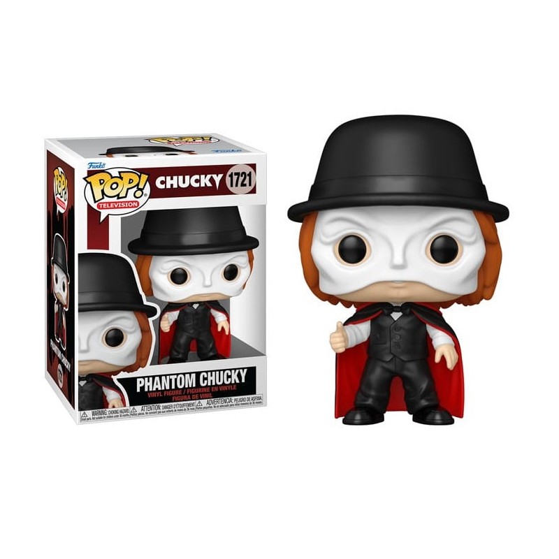 FUNKO FUNKO POP! TELEVISION PHANTOM CHUCKY BOBBLE HEAD PVC FIGURE FUNKO FUNKO POP! TELEVISION PHANTOM CHUCKY BOBBLE HEAD PVC FIGURE