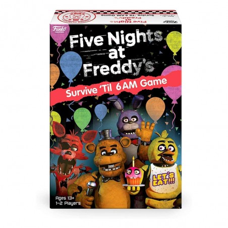 FIVE NIGHTS AT FREDDY'S SURVIVE 'TIL 6AM GIOCO DA TAVOLO