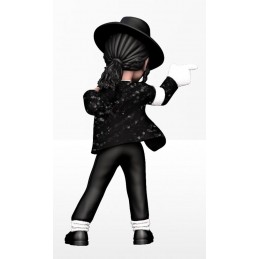 NOBLE COLLECTIONS MICHAEL JACKSON BILLIE JEAN MINIX COLLECTIBLE FIGURINE FIGURE