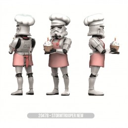 NOBLE COLLECTIONS STAR WARS BIRTHDAY STORMTROOPER MINIX COLLECTIBLE FIGURINE