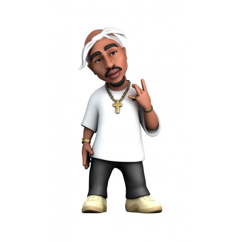 NOBLE COLLECTIONS TUPAC SHAKUR MINIX COLLECTIBLE FIGURINE FIGURE NOBLE COLLECTIONS TUPAC SHAKUR MINIX COLLECTIBLE FIGURINE FIGURE