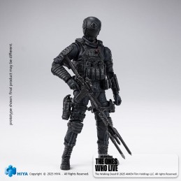 THE WALKING DEAD THE ONE WHO LIVE EXQUISITE CRM SOLDIER ACTION FIGURE HIYA TOYS