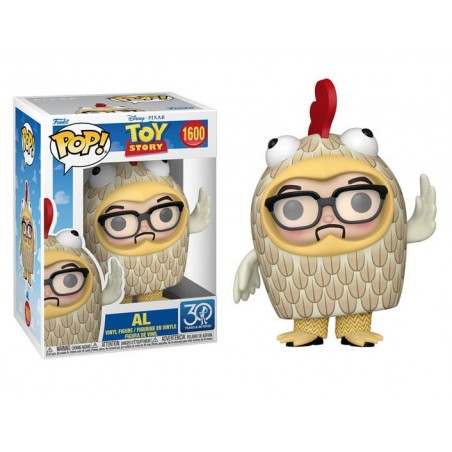 FUNKO POP! DISNEY TOY STORY AL CHICKEN SUIT BOBBLE HEAD PVC FIGURE