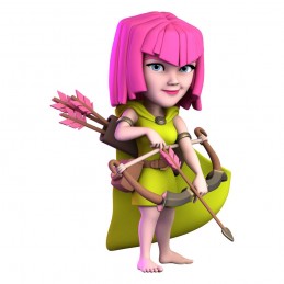 ARCHERY THE WORLD OF CLASH MINIX COLLECTIBLE FIGURINE FIGURE NOBLE COLLECTIONS