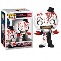 FUNKO TERRIFIER ART THE CLOWN BLOODY BOBBLE HEAD FIGURE