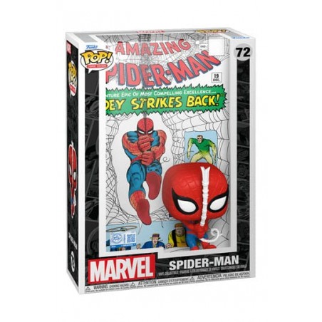 FUNKO POP! COMICS COVER SPIDER-MAN BOBBLE HEAD FIGURE