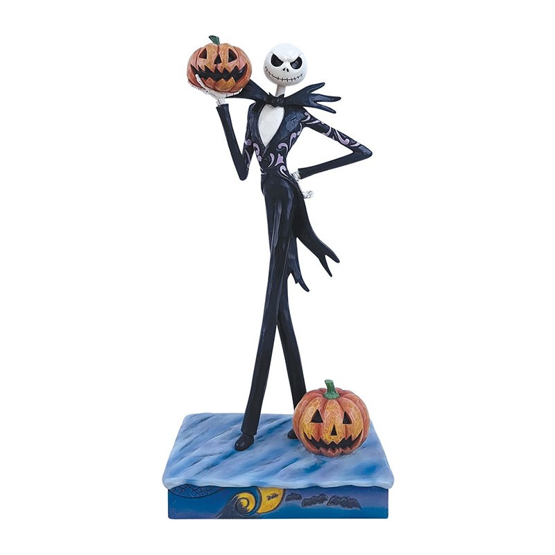 ENESCO THE NIGHTMARE BEFORE CHRISTMAS JACK SKELLINGTON PUMPKIN STATUE FIGURE ENESCO THE NIGHTMARE BEFORE CHRISTMAS JACK SKELLINGTON PUMPKIN STATUE FIGURE