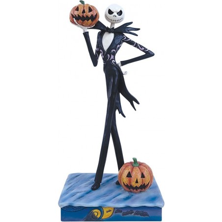 THE NIGHTMARE BEFORE CHRISTMAS JACK SKELLINGTON PUMPKIN STATUE FIGURE