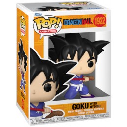 FUNKO FUNKO POP! DRAGON BALL GOKU WITH NYOIBO BOBBLE HEAD FIGURE
