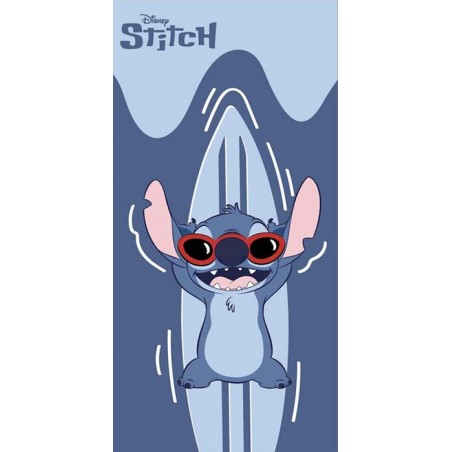 DISNEY STITCH SURF GLASSES BEACH BATH TOWEL 140X70CM