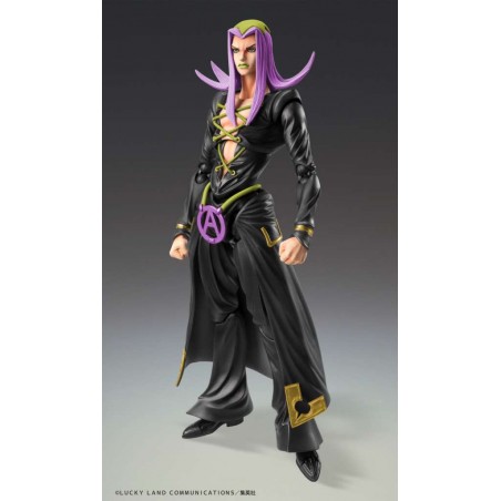 JOJO BIZARRE ADVENTURE LEONE ABBACCHIO BLACK VERSION CHOZOKADO PVC ACTION FIGURE