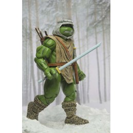 NECA TMNT NINJA TURTLES MIRAGE COMICS HUNTER LEONARDO PVC ACTION FIGURE
