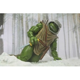 NECA TMNT NINJA TURTLES MIRAGE COMICS HUNTER LEONARDO PVC ACTION FIGURE